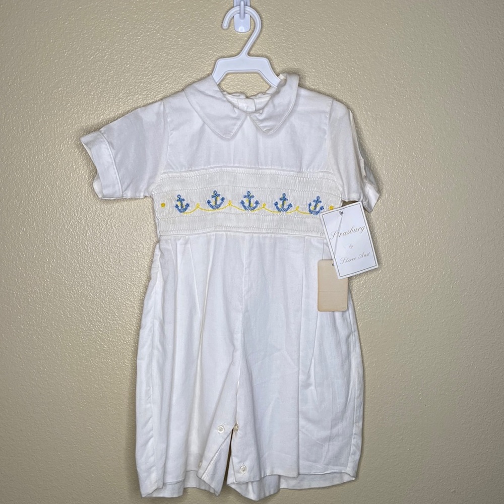 Strasburg 4T one piece | embroidered | NWT